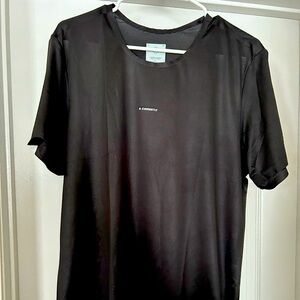 Currently Running Tech Tee Black XL